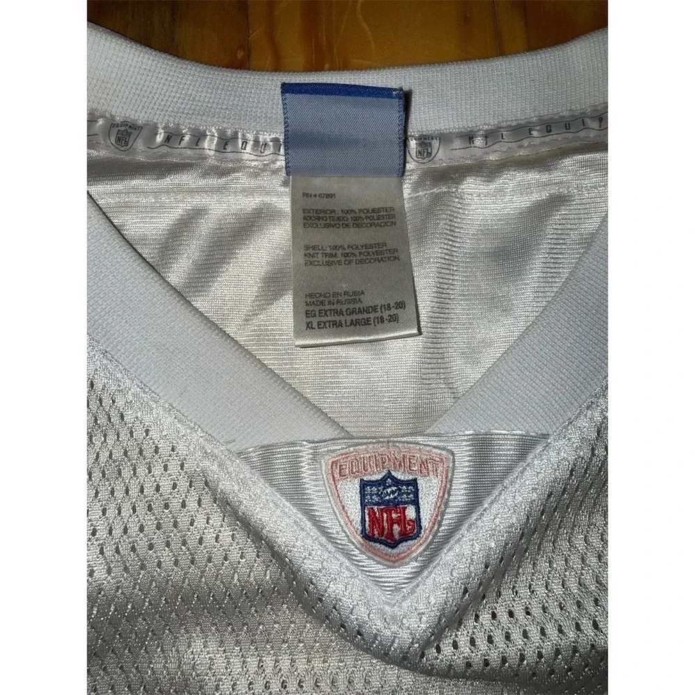 Reebok Dallas Cowboys Roy Williams #31 Youth XL White NFL Football Jersey